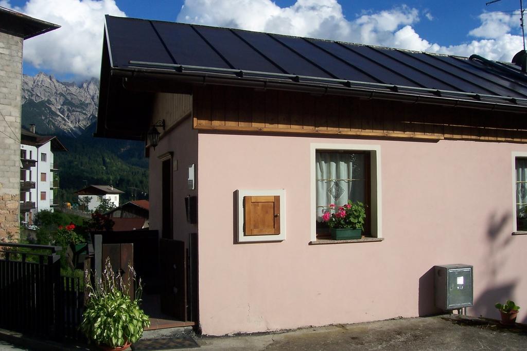 Fabbricato Indipendente Centro Lejlighed Lozzo Cadore Eksteriør billede