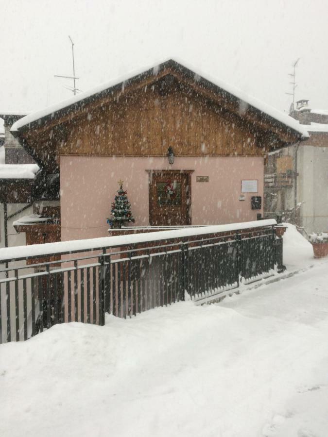 Fabbricato Indipendente Centro Lejlighed Lozzo Cadore Eksteriør billede